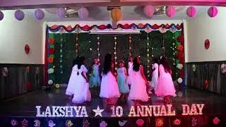 Space Theme Dance by 5th Std Girls