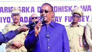 Guddoomiyaha Gobolka Banaadir ayaa xarigga ka jaray dib-u-dayactir lagu sameeyay waddada KM5