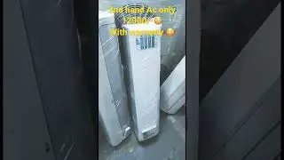 2nd hand AC only 12000/-😳subscribe Nd comment 4 more details #youtube video #shortvideo #treanding