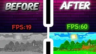 STOP LAG in Minecraft Bedrock 1.21+ 🚀 ( PC, Mobile)