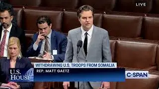 Gaetz: We Must Continue To Bring War Powers Resolutions to the House Floor