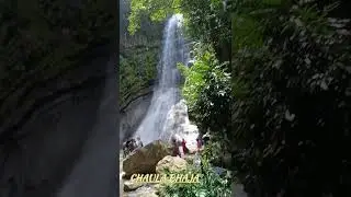 Chaulabhaja waterfall🌧️|Scenic BikeRide Through Lush Villages🌿|#OdishaDiaries#MonsoonRide#adventure