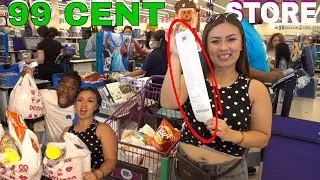 WE ONLY ATE 99 CENT STORE FOOD FOR 24 HOURS!!! CHALLENGE!