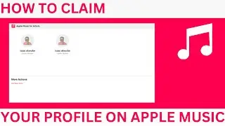 How to Claim Your Profile On Apple Music