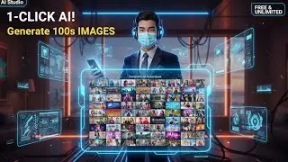 How to Generate 100+ AI Images in One Click | Free AI Automation Tutorial for Mobile