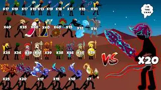 Swordwrath Two Handed Army X20 Vs X999 - Stick War Legacy - Who Will Win?