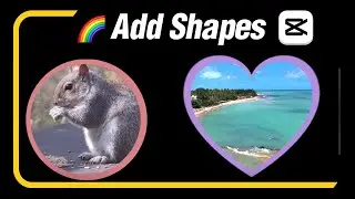 How to Add Shapes For Your Video Using The Mask Feature in Capcut PC | Step-by-Step Guide