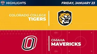 1-23-26 Colorado College at Omaha Highlights