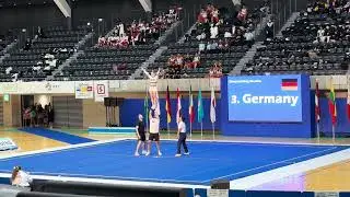 Germany / 2nd place / Doubles / The 12th Cheerleading World Championships 12/13/2025