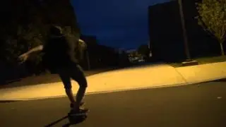 Dan Garb insane Freestyle Trick (skateboarding)