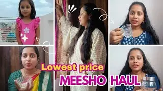 Meesho haul #lowprice #offerprice #meeshokitchen #meeshohaul #kannadavlogs #onlineshopping #fashion 