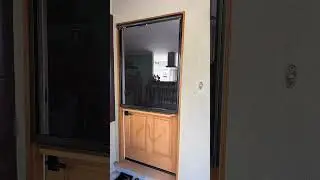 Let&rsquo;s go Dutch! With Dutch door retractable screens.  #homeimprovementideas #home