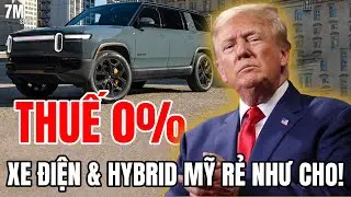 THUẾ 0% – XE ĐIỆN VÀ HYBRID MỸ “ÉP GIÁ” VINFAST, BYD TỚI BỜ?
