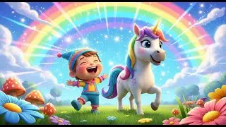Magical Unicorn Colour Song for Kids | Learn Colors with Unicorn Magic, Fun Nursery Rhymes