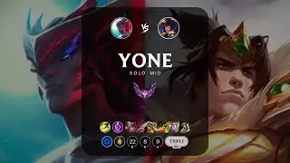Yone Mid vs Garen - EUW Master Patch 13.8