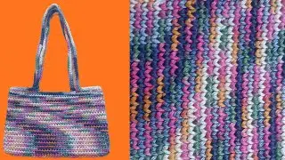 Multi colour cotton thread hand bag 🛍️ 🛍️