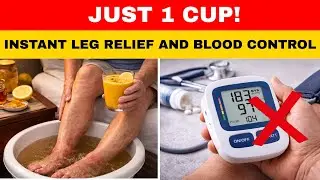 OVER 60? Drink THIS Tonight for Instant Leg Relief and Blood Sugar Control!