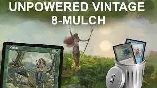 NO POWER, STILL POWERFUL. Vintage Unpowered 8-Mulch. Turbo Depths Marit Lage Wasteland Prison MTG EW