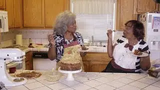 Mixing up an old-fashioned German Chocolate Cake! No Betty Crocker Cake Mix here!