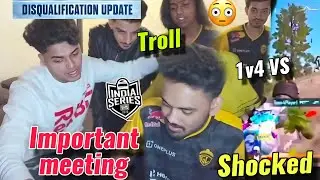 Godl Players Going Bootcamp 😳| Serious Meeting 🚨| Manya Shocked by Jhonny 1v4 VS 😮Team DQ
