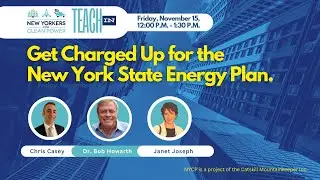 November Teach-In: Get Charged up with the NY State Energy Plan