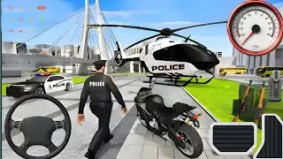 🚨 Реалистичный симулятор погони на полицейских машинах в 3D | Экстремальное вождение полицейского...