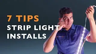 7 Tips To Keep In Mind When Installing LED Strip Lights