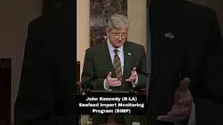 John Kennedy, names the Seaford Import Monitoring Program, SIMP! #johnkennedy #simp #shorts
