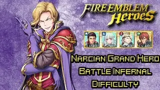 Fire Emblem Heroes (Grand Hero Battle | Narcian | Infernal Difficulty)