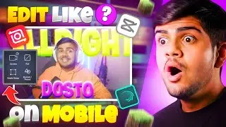 Edit MINECRAFT Videos Like BULKY STAR ✨ | On Mobile in Alight Motion Full Tutorial !!