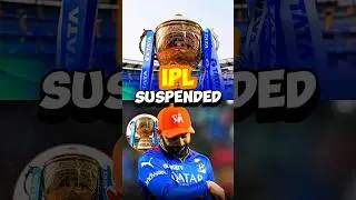 🚨 IPL 2025 SUSPENDED 🚨 #shorts #youtubeshorts #cricket #ipl