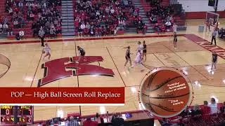 Pop &mdash; High ball screen roll replace (Slow is Pro)