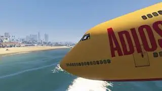 Cinematic Plane Crashes (GTA 5) #1