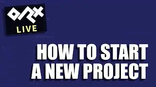 Orx Live Session #1: How to start a new project + Q&A