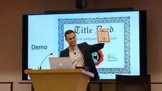 First Title Deed Registration on Blockchain at EntEth Alliance