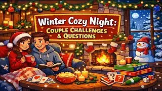 Winter Cozy Night ❄️💖 | Couple Challenges, Questions & Fun!