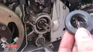 Suzuki Ax 100 Cambiar Retenedor Y Oring Del Piñon De Salida | ToroMotos