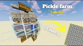 How to build a automatic sea pickle farm(tutorial)