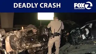 Wrong-way driver killed in Antioch in 4-car crash | KTVU