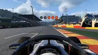 F1 2018 Indonesia Career Mode - Belgian Grandprix || Logitech g29 Indonesia Gameplay