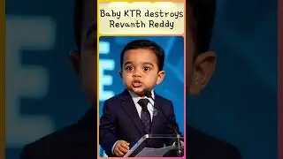 Baby KTR garu destroys Revanth Reddy #KTR #RevanthReddy