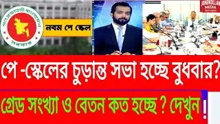 পে -স্কেল নির্ধারণের চুড়ান্ত সভা হবে আগামি বুধবার? #পে_স্কেল #pay_scale_news_2025 