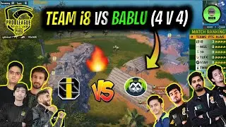 TEAM i8 VS BABLU 4V4 🥵🔥 PMPL PAKISTAN FALL 2022