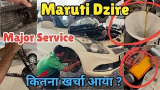 Maruti Dzire Full Service Video | Kitna Kharcha Aaya