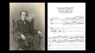 Sergei Bortkiewicz - Russian Rhapsody for Piano and Orchestra (Score)