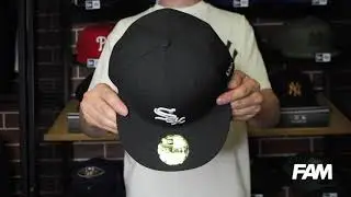 NEW ERA 59FIFTY MLB AUTHENTIC CHICAGO WHITE SOX TEAM FITTED CAP