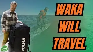 The Ultimate Travel Foil Board Waka Folding Foil Board Unboxed