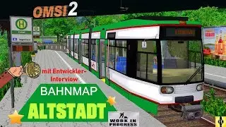 OMSI 2 [60 FPS] - ALTSTADT (WIP) mit Entwickler-Interview - Let's Play Omsi 2 [#511]