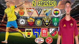 Pron&oacute;sticos deportivos Hoy 2 febrero An&aacute;lisis futbol Apuestas deportivas F&uacute;tbol europeo Thony Tips