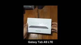 #Samsung - Galaxy Tab A9 LTE | 2024 Quick Unboxing - SAMSUNG #tablet #Volte